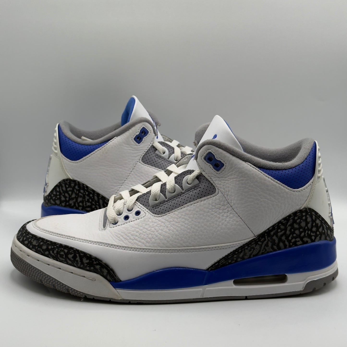 (USED) Jordan 3 Retro Racer Blue Size 12