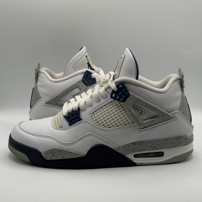 (USED) Jordan 4 Retro Midnight Navy Size 9.5