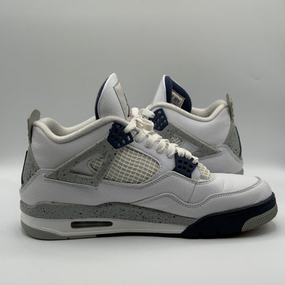 (USED) Jordan 4 Retro Midnight Navy Size 9.5