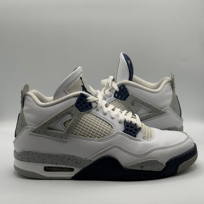 (USED) Jordan 4 Retro Midnight Navy Size 9.5