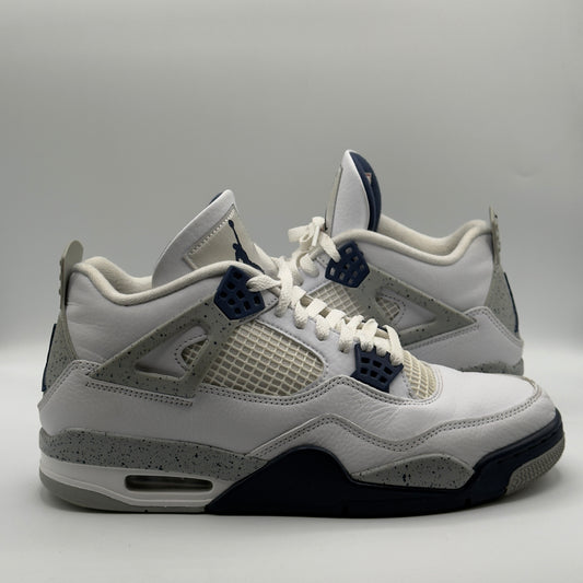 (USED) Jordan 4 Retro Midnight Navy Size 9.5