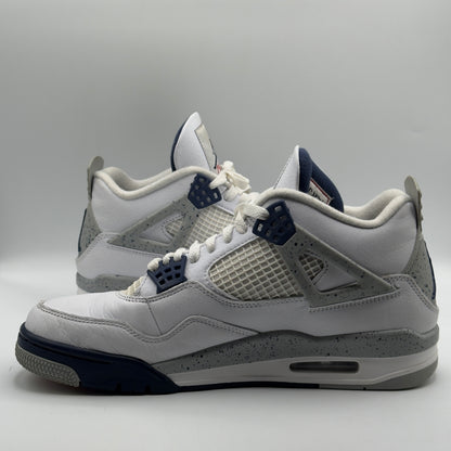 (USED) Jordan 4 Retro Midnight Navy Size 9.5