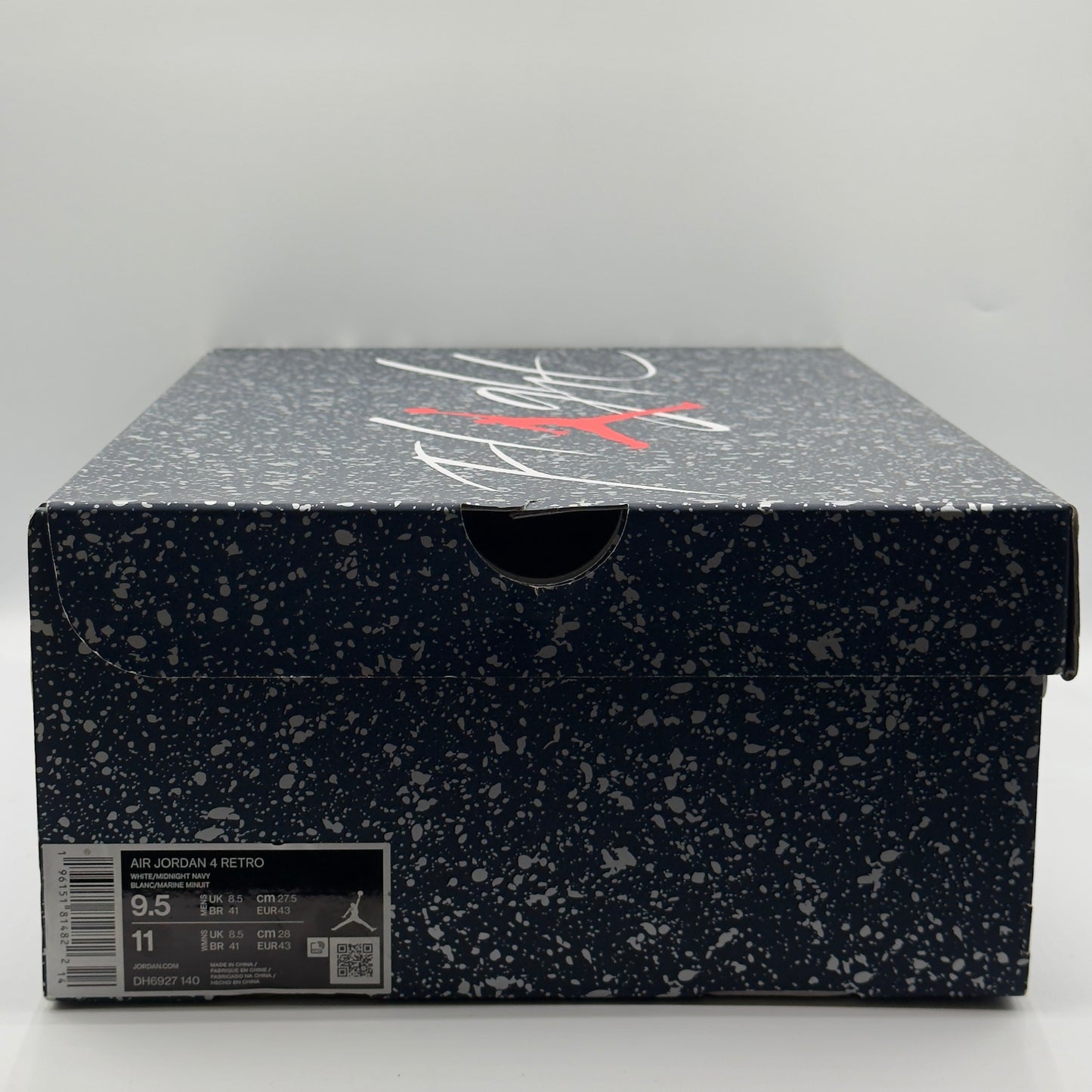 (USED) Jordan 4 Retro Midnight Navy Size 9.5