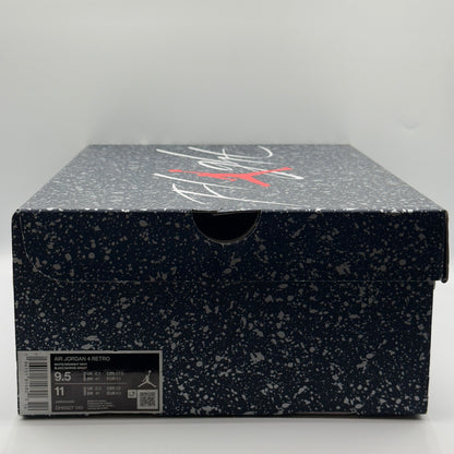 (USED) Jordan 4 Retro Midnight Navy Size 9.5