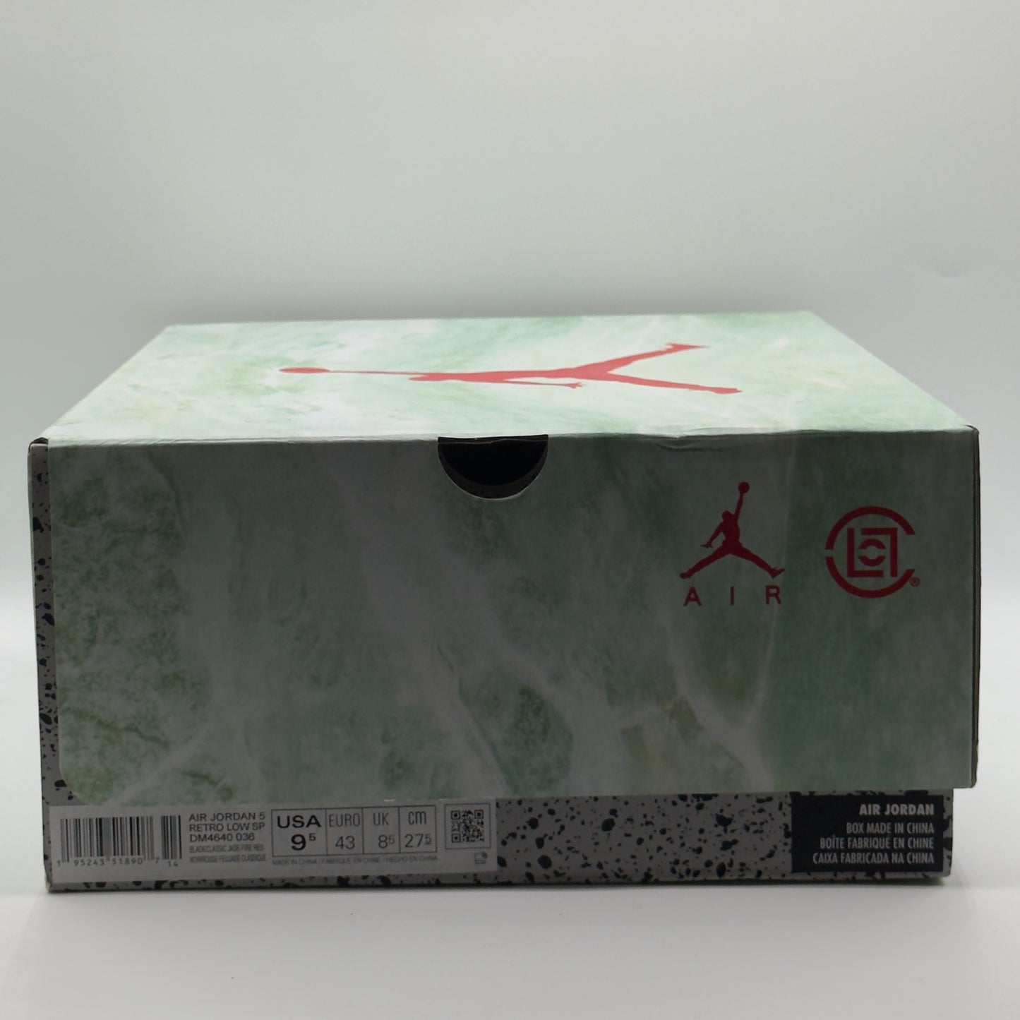 (USED) Jordan 5 Low CLOT Jade Size 9.5