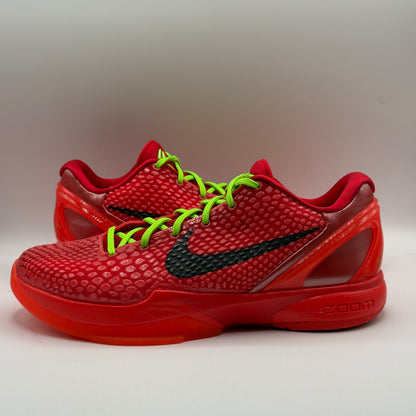 (USED) Nike Kobe 6 Protro Reverse Grinch Size 10