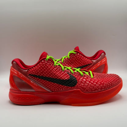 (USED) Nike Kobe 6 Protro Reverse Grinch Size 10