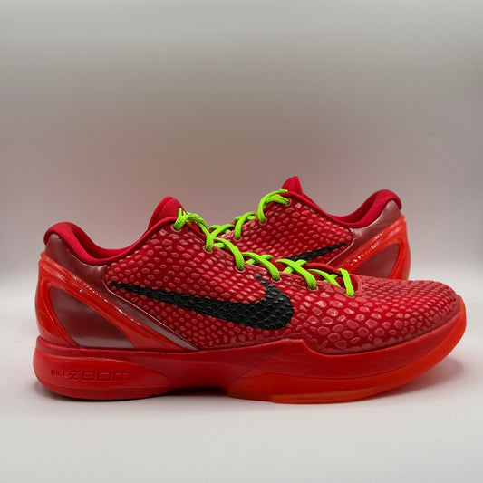 (USED) Nike Kobe 6 Protro Reverse Grinch Size 10