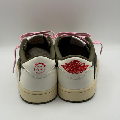 (USED) Jordan 1 Retro Low OG SP Travis Scott Medium Olive Size 10