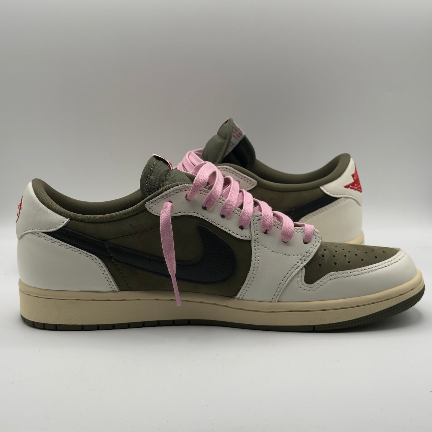 (USED) Jordan 1 Retro Low OG SP Travis Scott Medium Olive Size 10