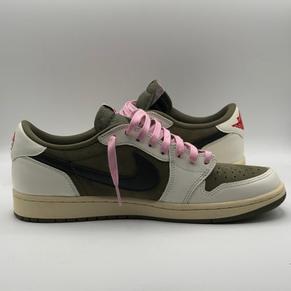 (USED) Jordan 1 Retro Low OG SP Travis Scott Medium Olive Size 10
