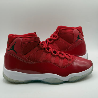 (USED NO BOX) Jordan 11 Retro Win Like 96' Size 9.5