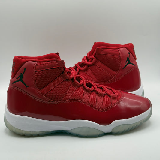 (USED NO BOX) Jordan 11 Retro Win Like 96' Size 9.5