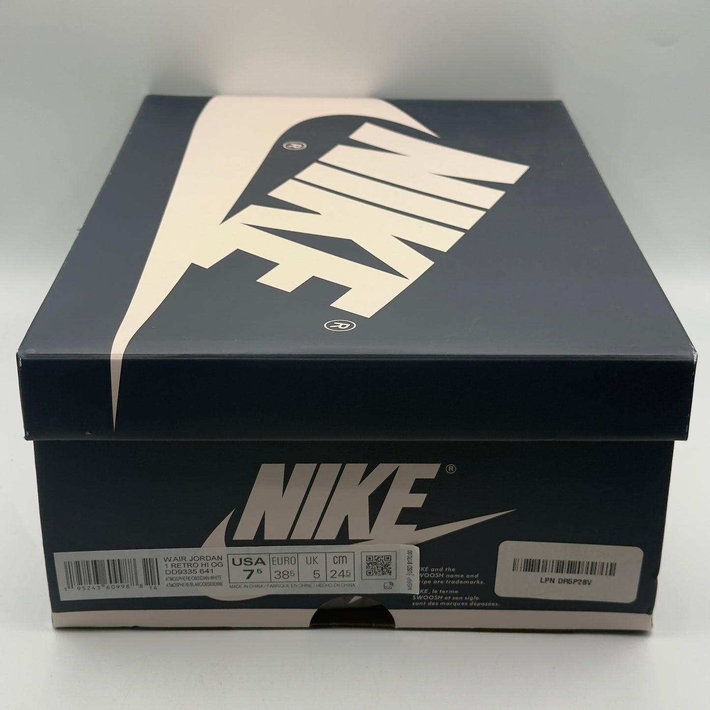 (USED) Jordan 1 Retro High OG Atmosphere (W) Size 7.5W/ 6Y