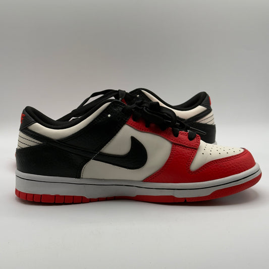 (USED NO BOX) Nike Dunk Low 75th Anniversary Chicago (GS) Size 6.5Y