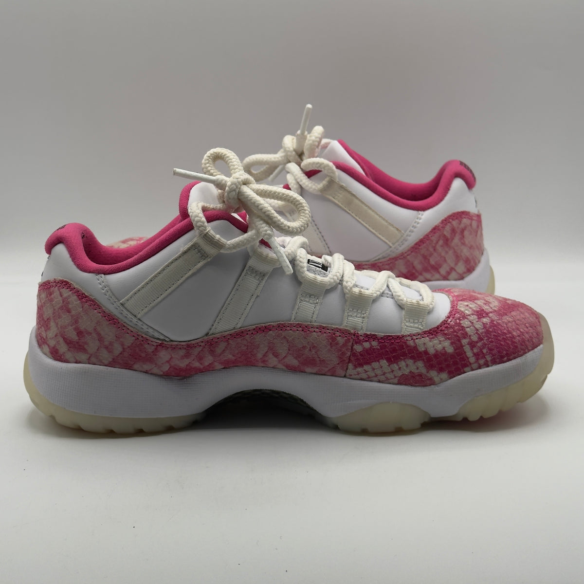 (Used Replacement Box) Jordan 11 Retro Low Pink Snakeskin (2019) Size 8W/ 6.5Y