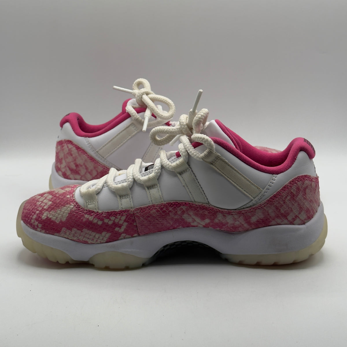 (Used Replacement Box) Jordan 11 Retro Low Pink Snakeskin (2019) Size 8W/ 6.5Y
