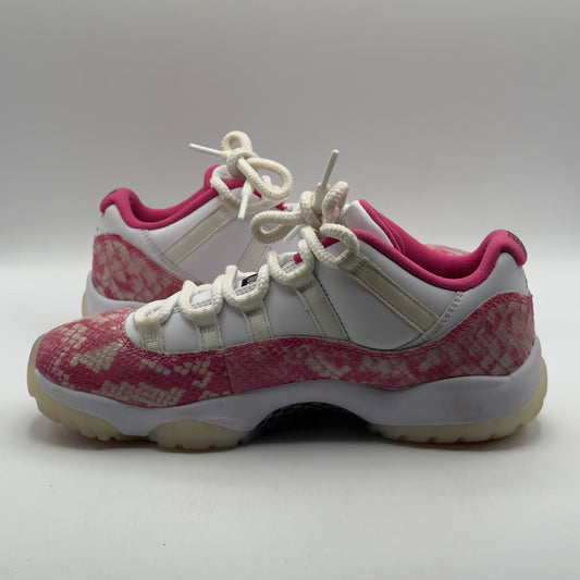 (USED REP BOX) Jordan 11 Retro Low Pink Snakeskin (2019) Size 8W/ 6.5Y