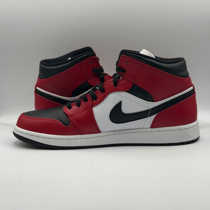 (USED) Jordan 1 Mid Chicago Toe Size 12 NO BOX