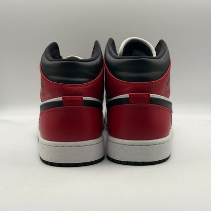 (USED) Jordan 1 Mid Chicago Toe Size 12 NO BOX