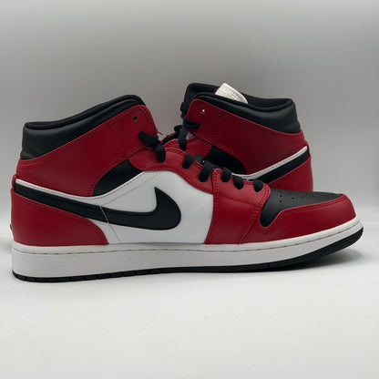 (USED) Jordan 1 Mid Chicago Toe Size 12 NO BOX