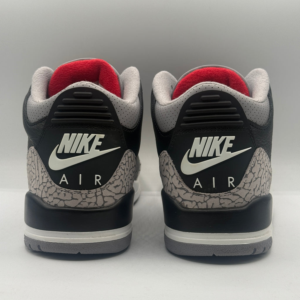 (USED) Jordan 3 Black Cement Reimagined Size 7