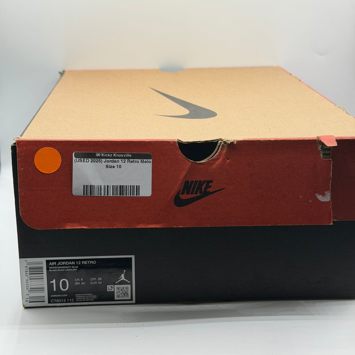 (USED) Jordan 12 Retro Melo (2025) Size 10