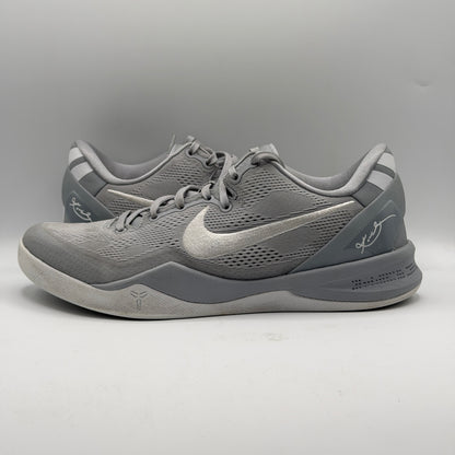 (USED) Nike Kobe 8 Protro Wolf Grey Size 9