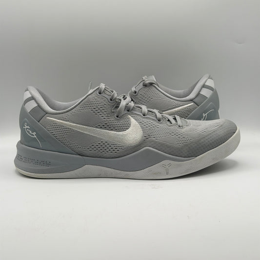 (USED) Nike Kobe 8 Protro Wolf Grey Size 9