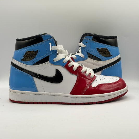 (USED) Jordan 1 Retro High Fearless UNC Chicago Size 10.5