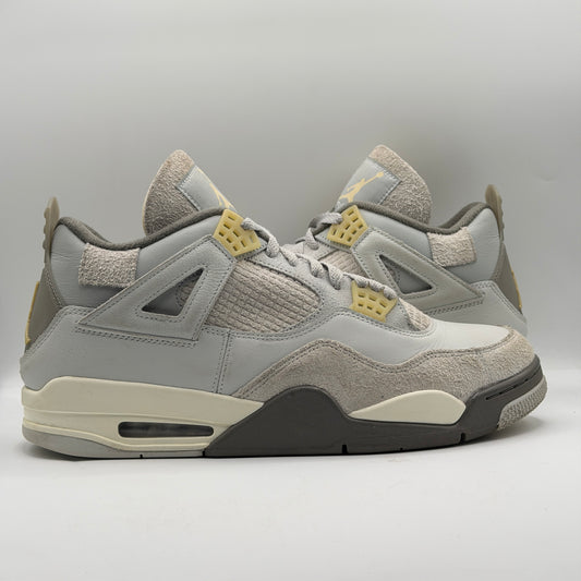 (USED NO BOX) Jordan 4 Retro SE Craft Photon Dust Size 12