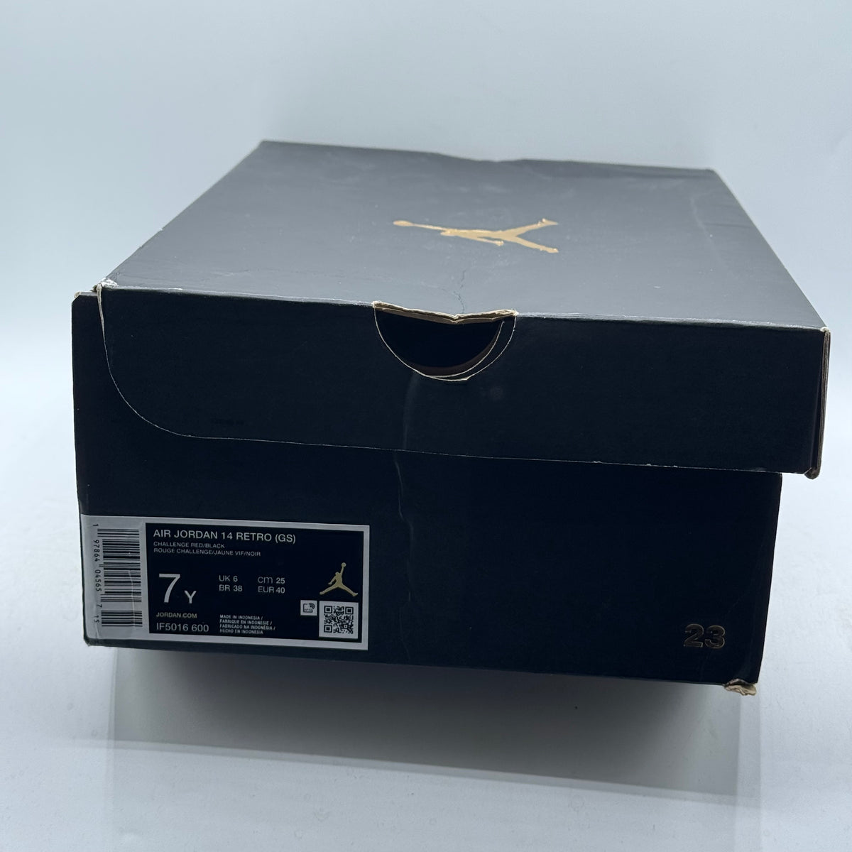 (USED) Jordan 14 Ferrari Size 7Y