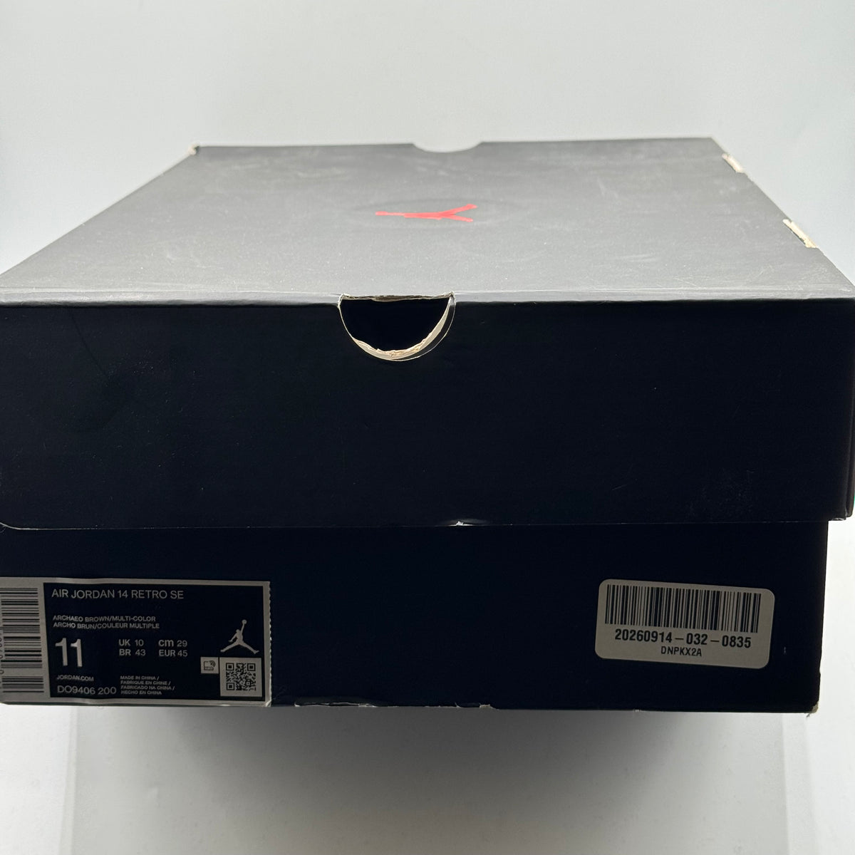 (USED) Jordan 14 Winterized Archaeo Brown Size 11