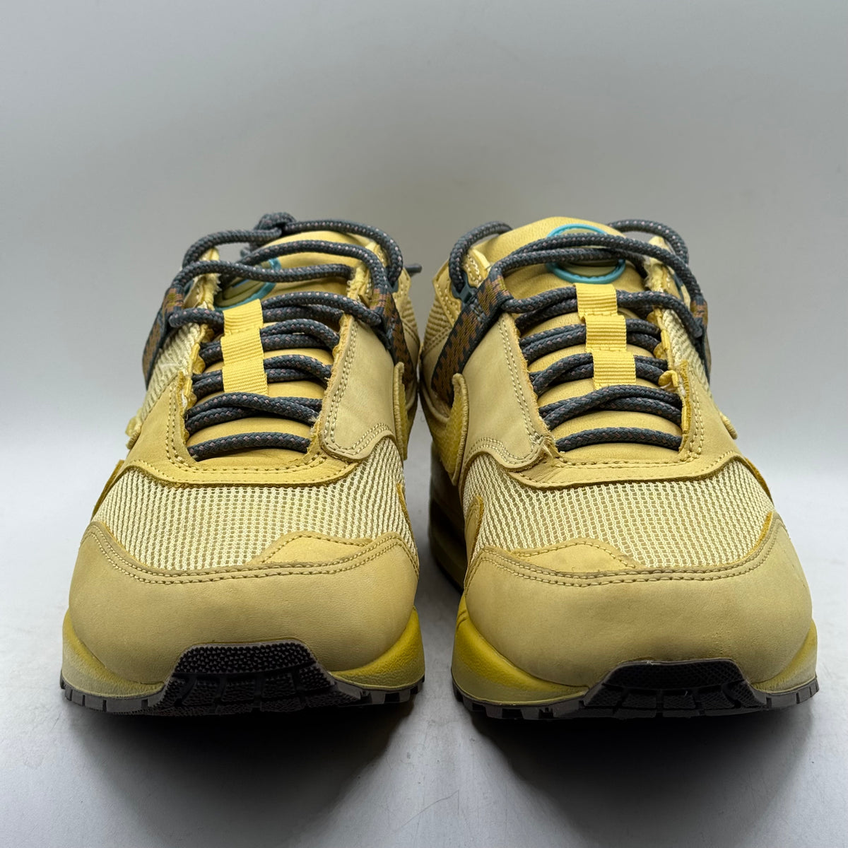 (USED) Nike Air Max 1 Travis Scott Saturn Gold Size 9