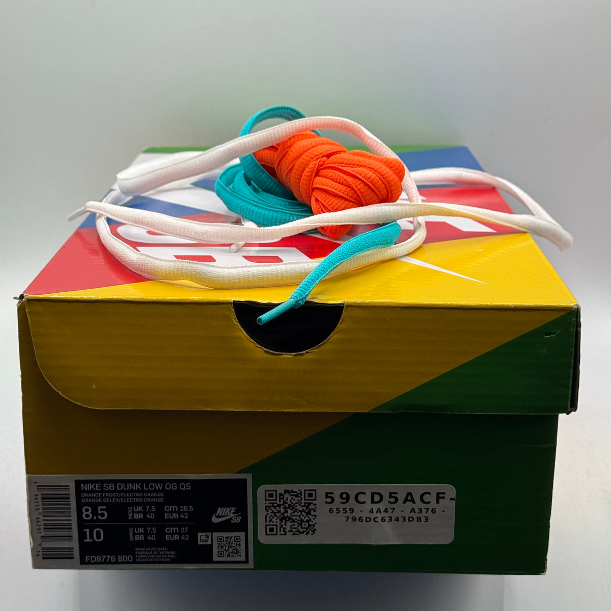 (USED) Nike SB Dunk Low Orange Lobster Size 8.5