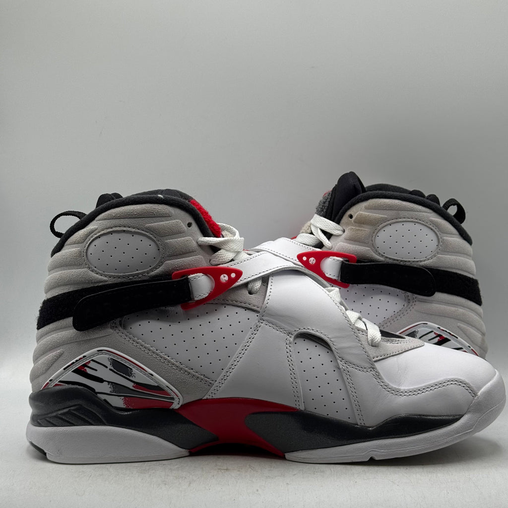 (USED) Jordan 8 White True Red Size 10