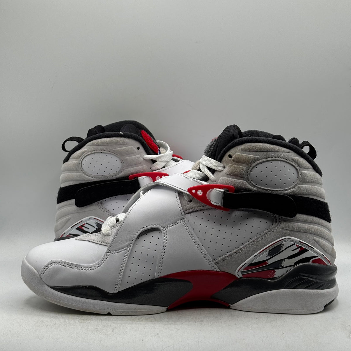(USED) Jordan 8 White True Red Size 10
