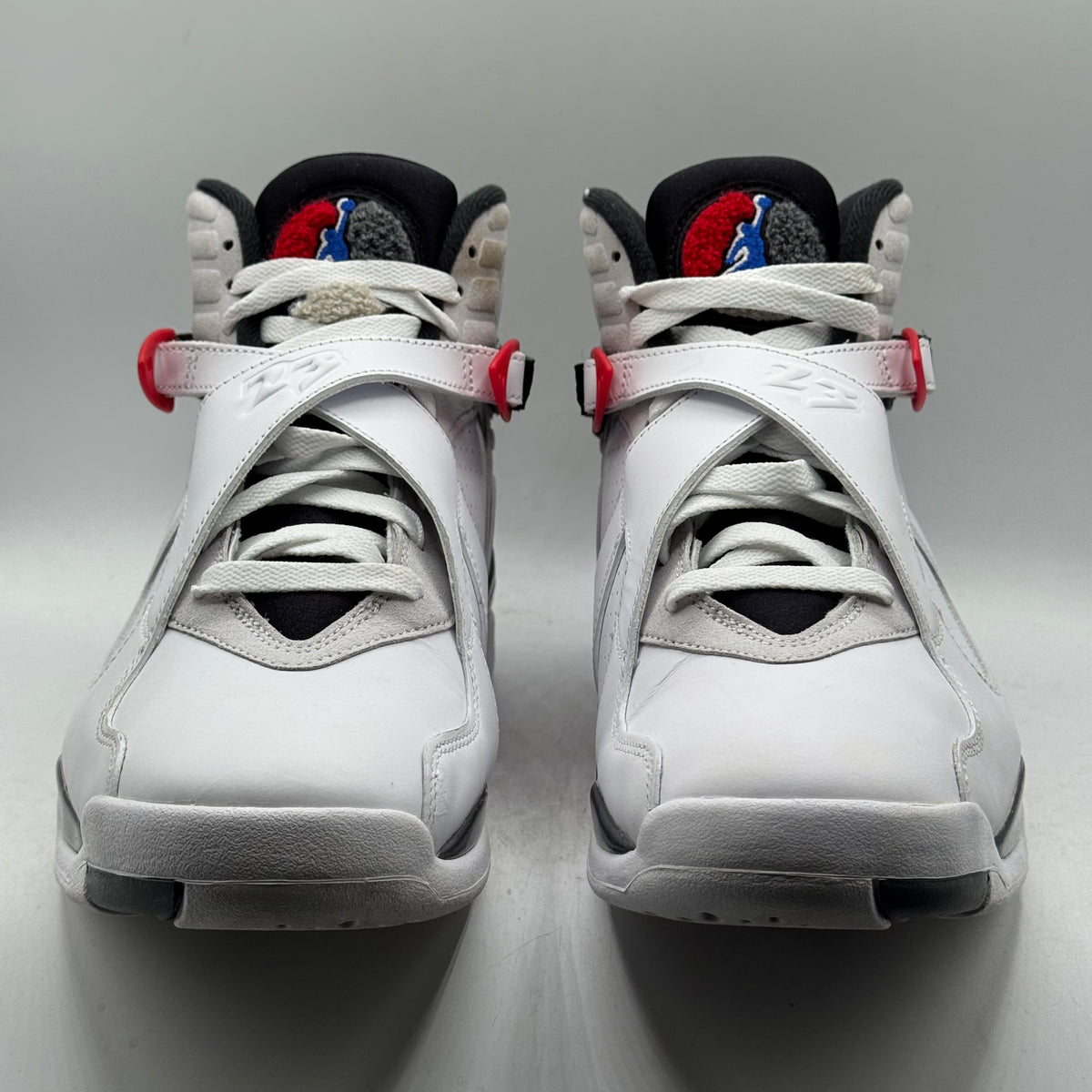 (USED) Jordan 8 White True Red Size 10