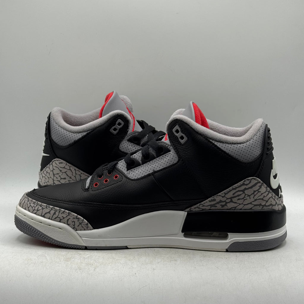 (USED) Jordan 3 Black Cement (2024) Size 9