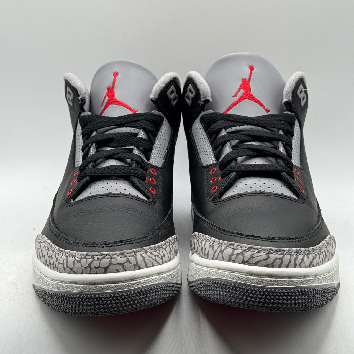 (USED) Jordan 3 Black Cement (2024) Size 9