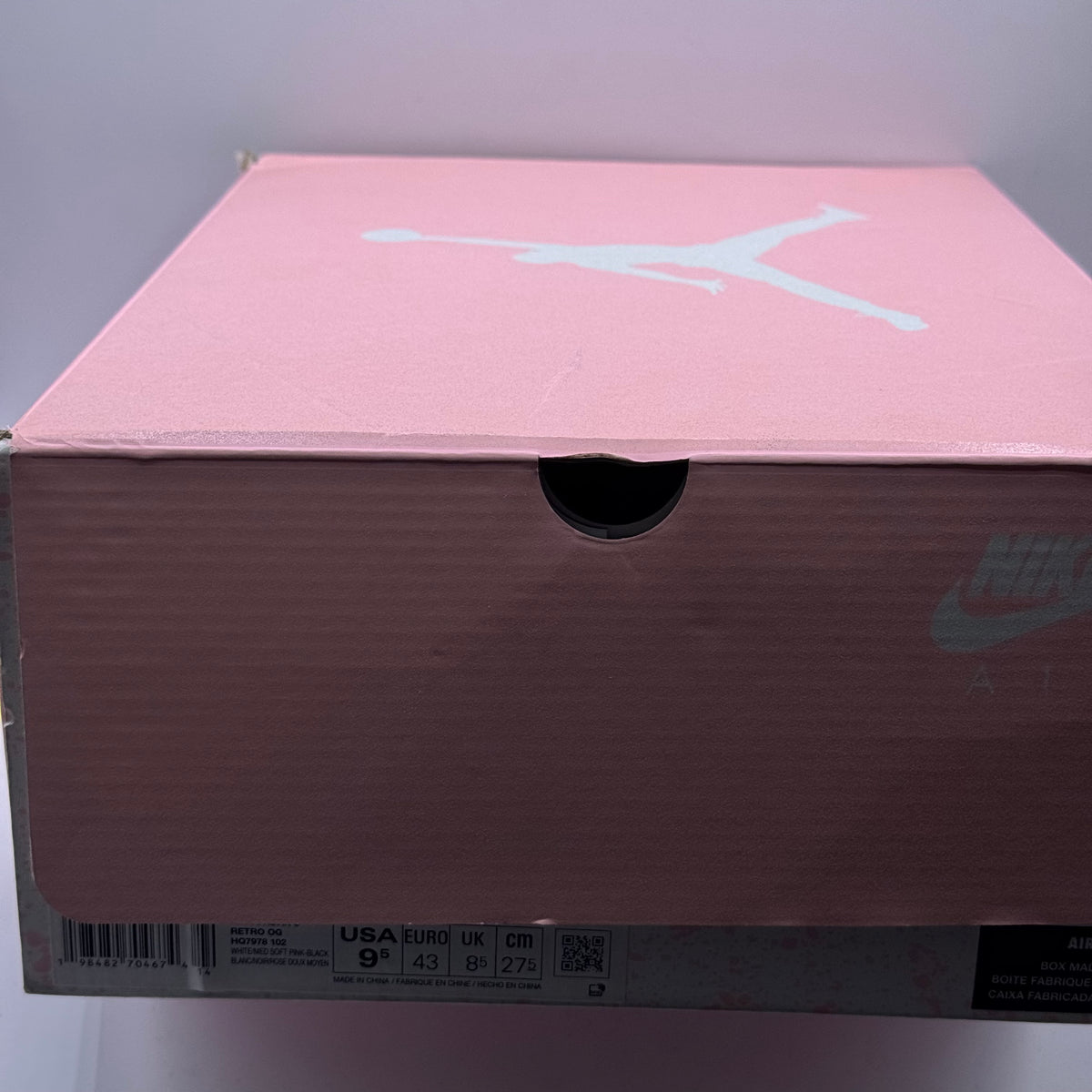 (USED) Jordan 5 Medium Pink Size 9.5