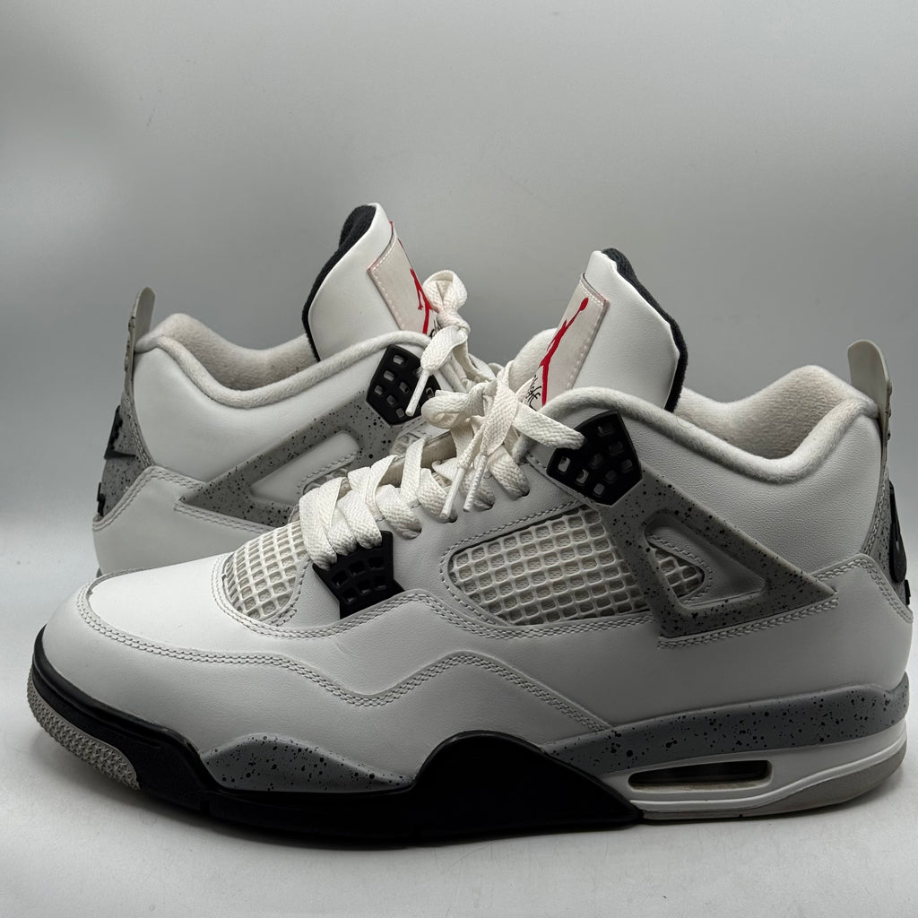 (USED) Jordan 4 White Cement (2025) Size 11.5