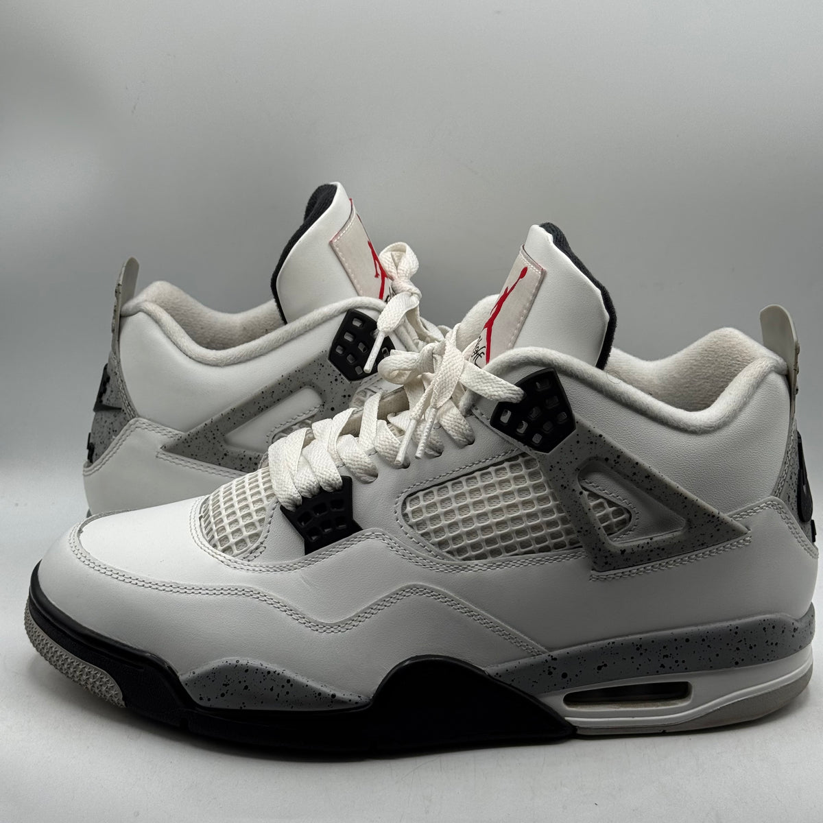 (USED) Jordan 4 White Cement (2025) Size 11.5