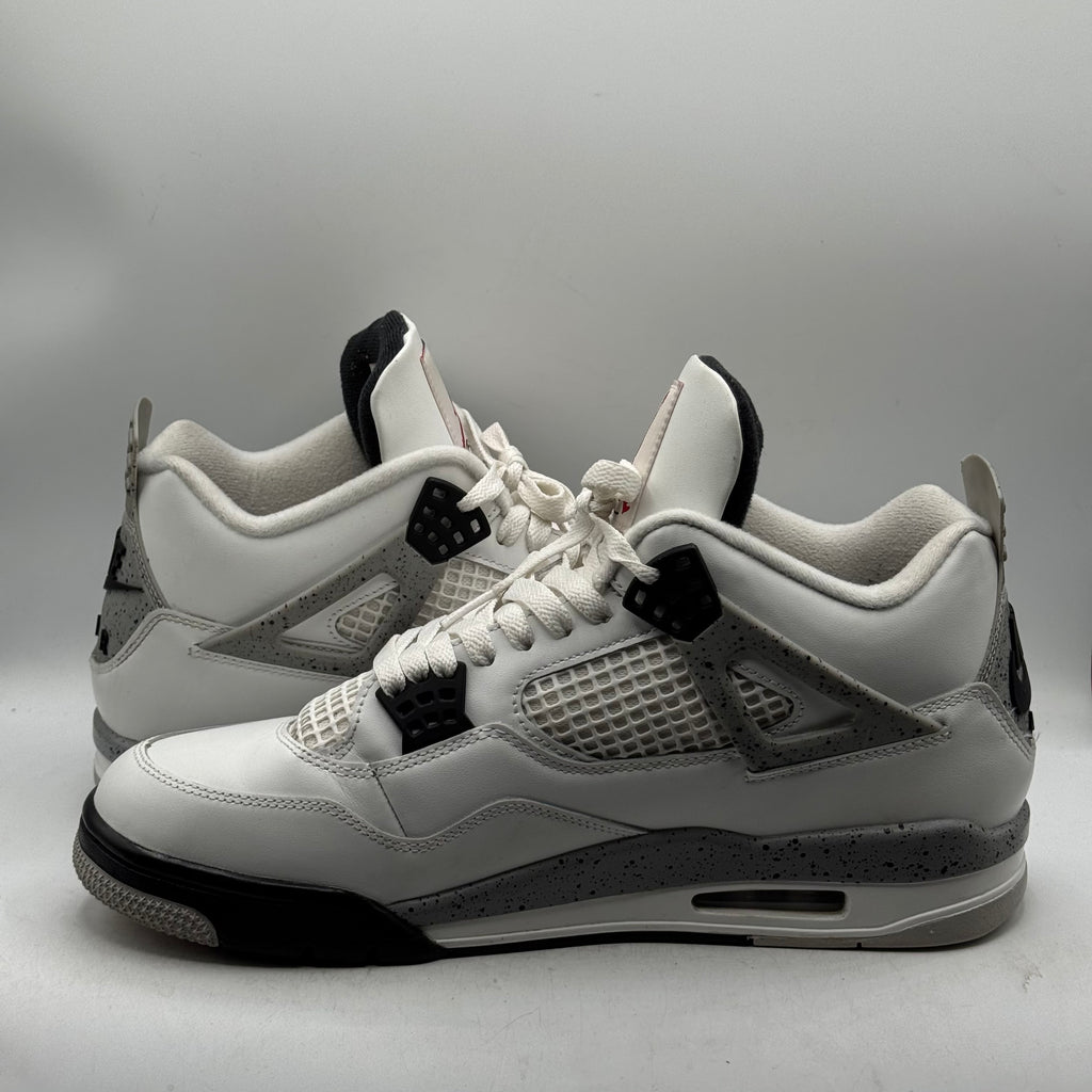 (USED) Jordan 4 White Cement (2025) Size 11.5