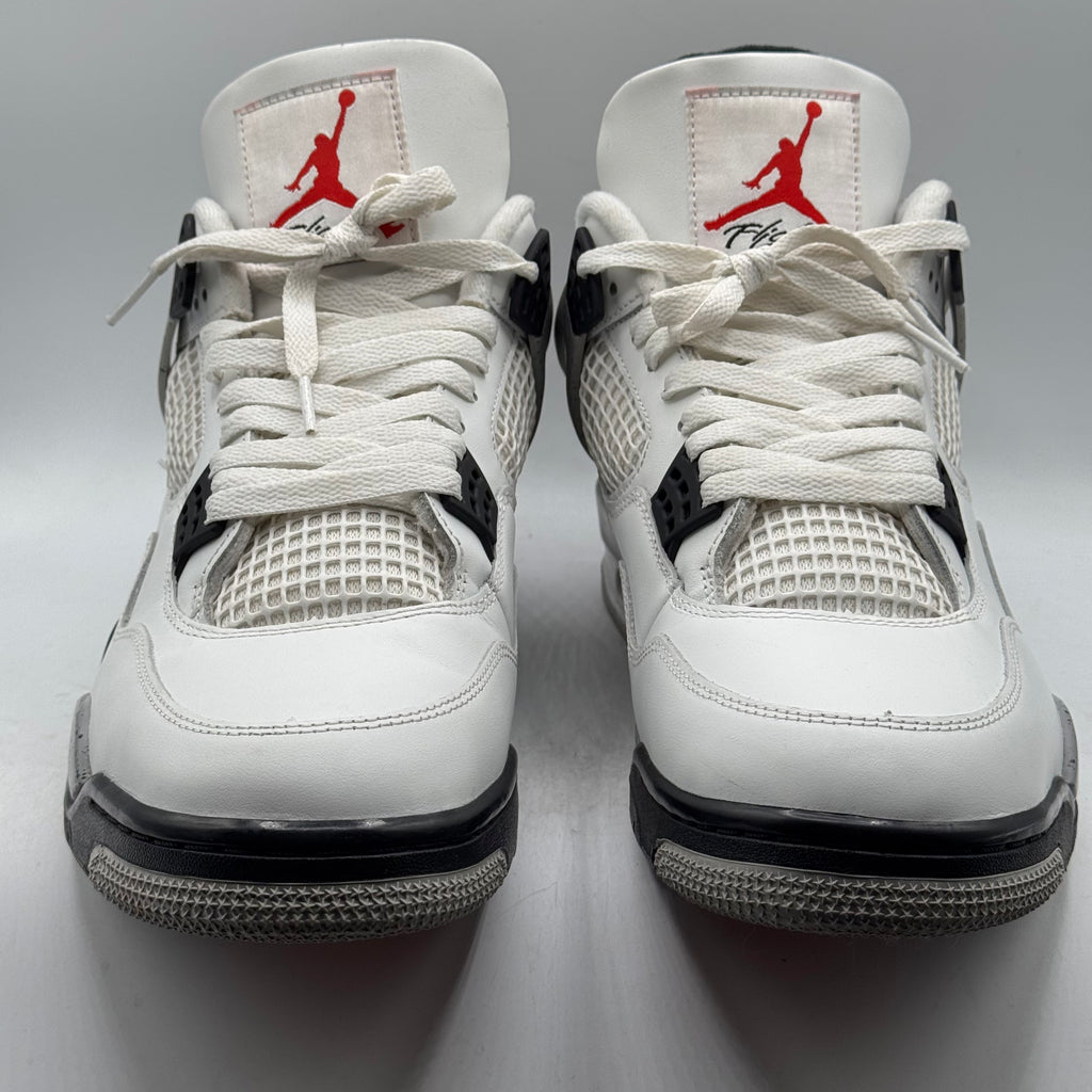 (USED) Jordan 4 White Cement (2025) Size 11.5