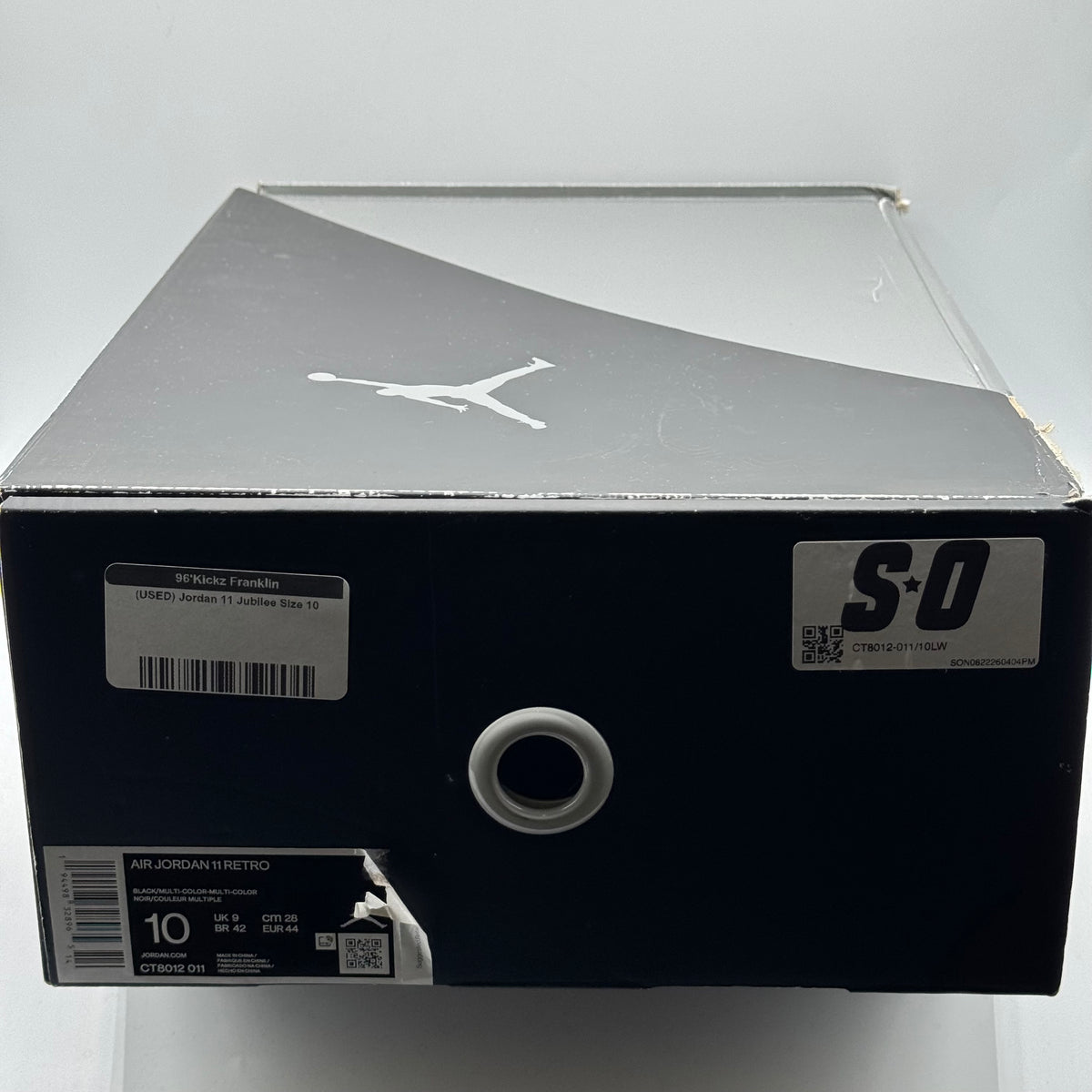 (USED) Jordan 11 Jubilee Size 10