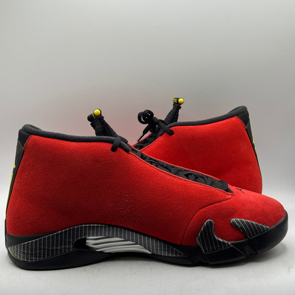 (USED NO BOX) Jordan 14 Ferrari Size 12