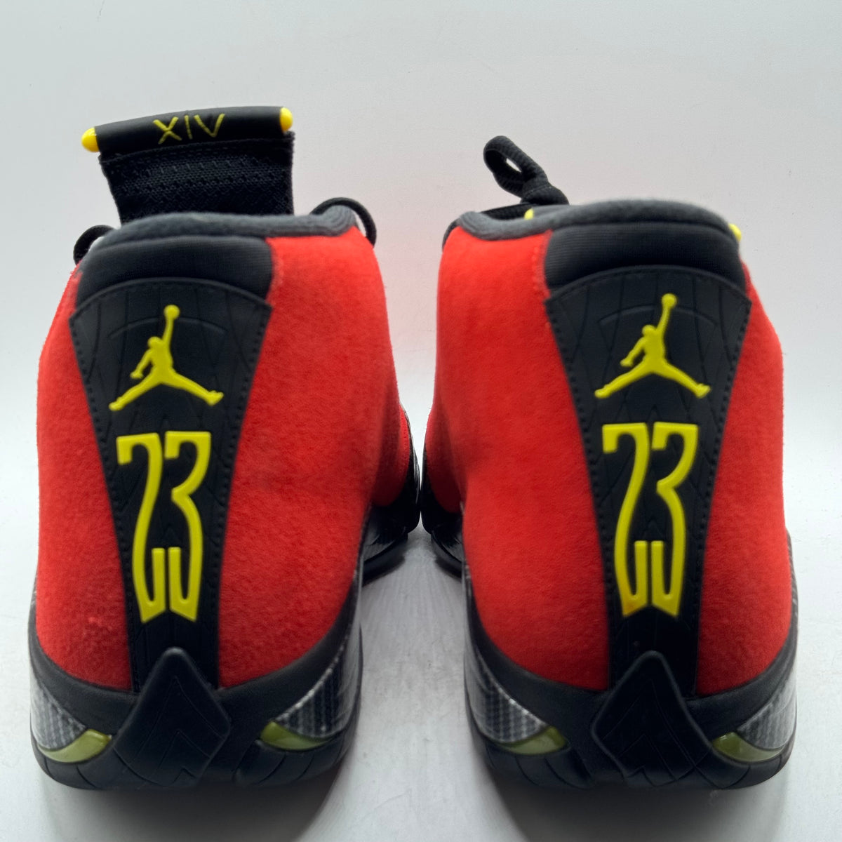 (USED NO BOX) Jordan 14 Ferrari Size 12
