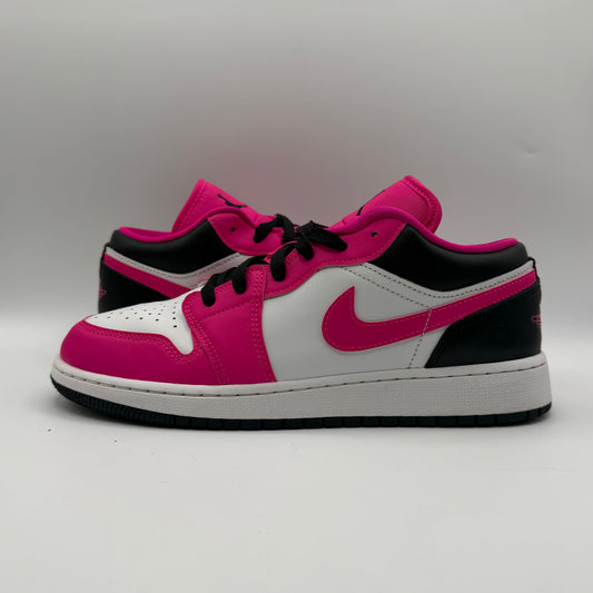 (USED NO BOX) Jordan 1 Low Fierce Pink (GS) Size 6.5Y