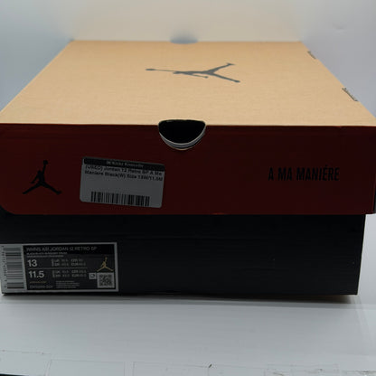(USED) Jordan 12 Retro SP A Ma Maniere Black(W) Size 13W/11.5M